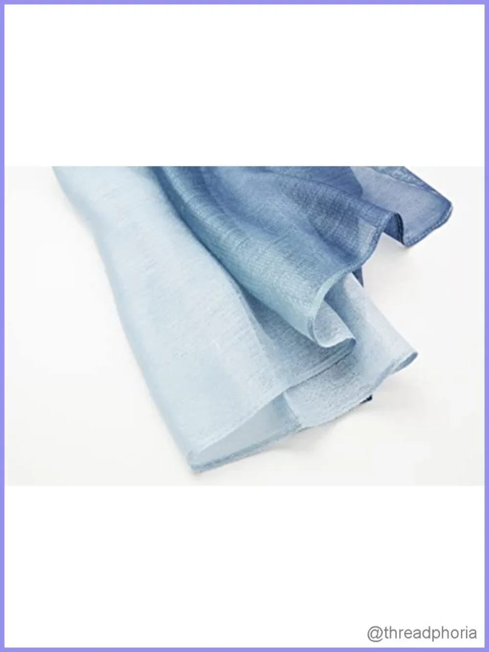 Cotton Silk Scarf Soft Elegant Wrap for Women
